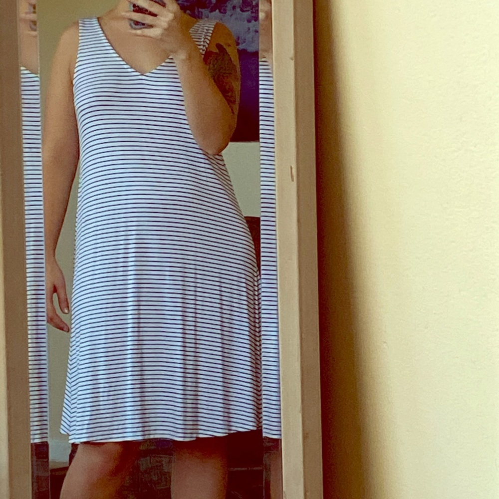 Stripey Beach Dress